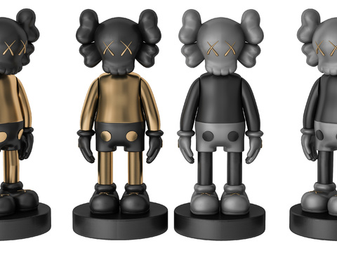 Modern Kaws Violence Bear Doll Toy