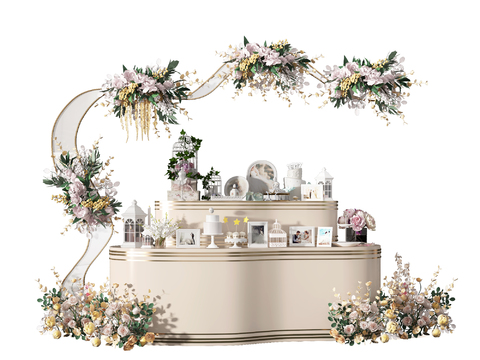 Modern Wedding Wedding Flora Decoration