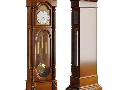 European-style floor clock pendulum clock