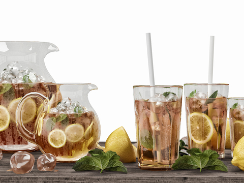 Modern Lemon Tea Drink