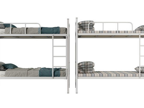 Modern Dormitory Bunk Bed