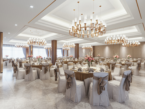 Modern Affordable Luxury Style Hotel Ballroom