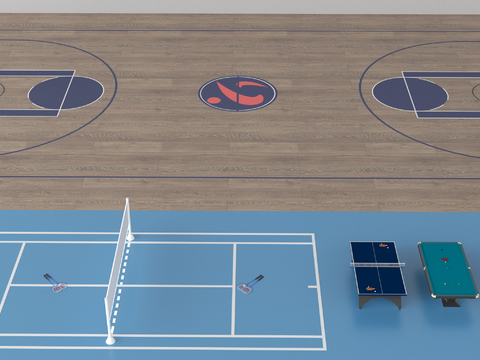 Sports Equipment Basketball Court Table Tennis Table