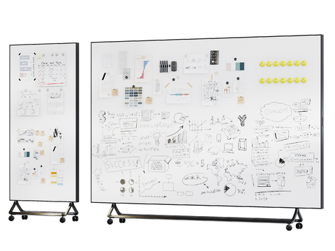 Post-it mobile whiteboard