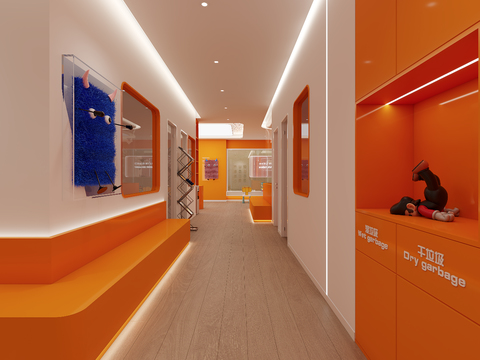 Children's Lego Entertainment Room Away Corridor