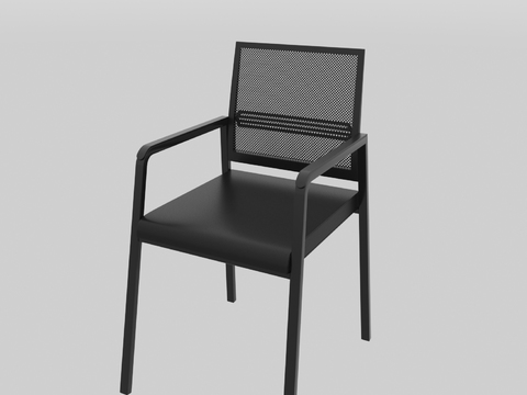 Modern black mesh chair free