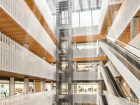 Lobby Lobby of Modern Shopping Mall