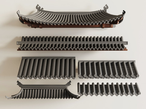 Chinese Eaves Roof Tiles