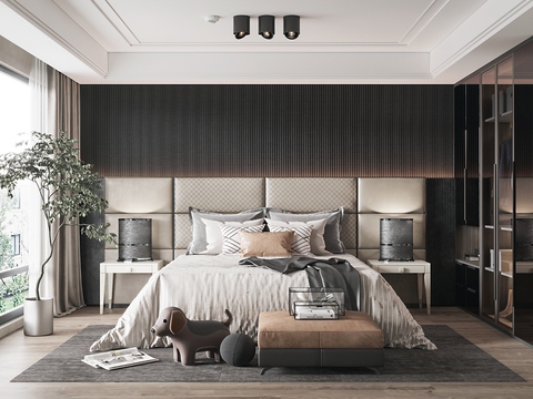 Fendi Superior Grey Bedroom Master Room