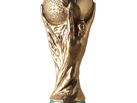 Modern World Cup Trophy