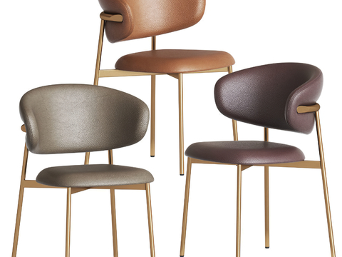 Calligaris modern leather Chair