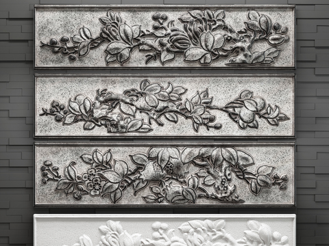 New Chinese Slab Relief