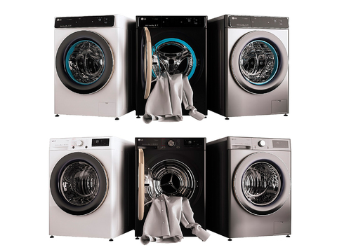 Smart drum washer dryer