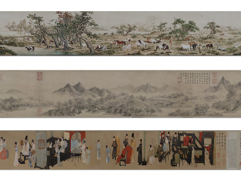 Chinese painting decorative painting free