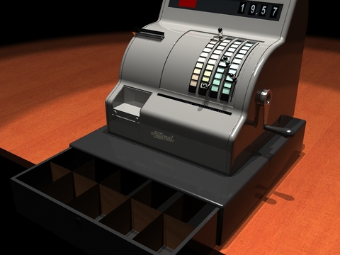 Modern Retro Cash Register Free