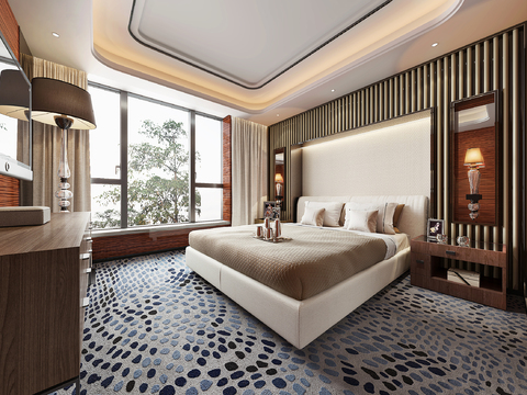 Liang Zhitian Modern Bedroom