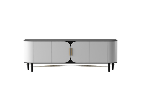 Modern Affordable Luxury Style Creative TV Cabinet Free