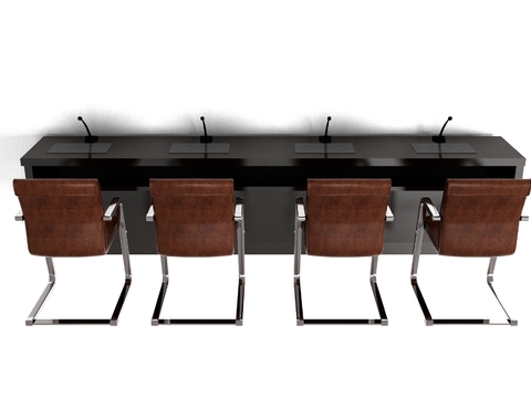 Modern office conference desk free