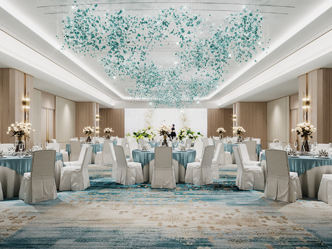 Modern Hotel Ballroom