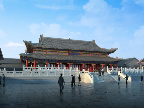 Appearance of Chinese Ancient Building