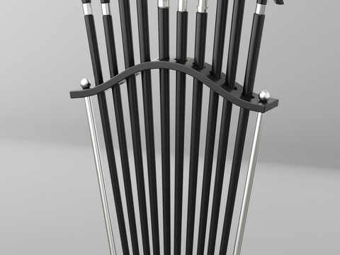 Modern metal crutch