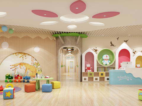 Modern Kindergarten Hall