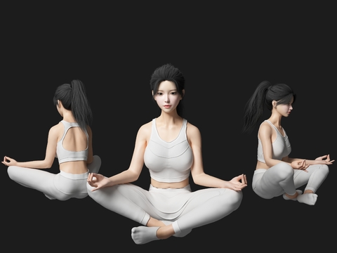 Yoga Beauty Characters