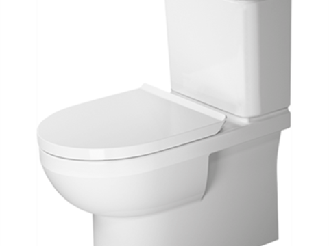 Modern minimalist ceramic toilet free