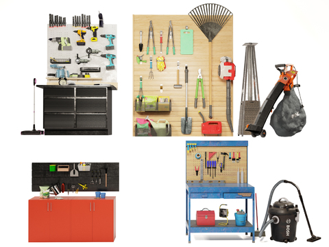 Modern hardware tool workbench