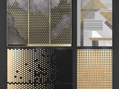 Modern Affordable Luxury Style Background Panel Panel