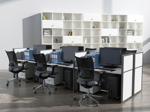 Modern Card Seat Office Desk and Chair