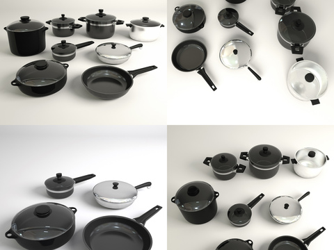 Modern Pan Soup Pot Kitchenware