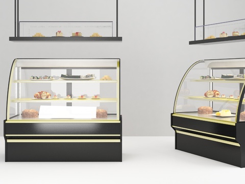 Modern Bakery Showcase