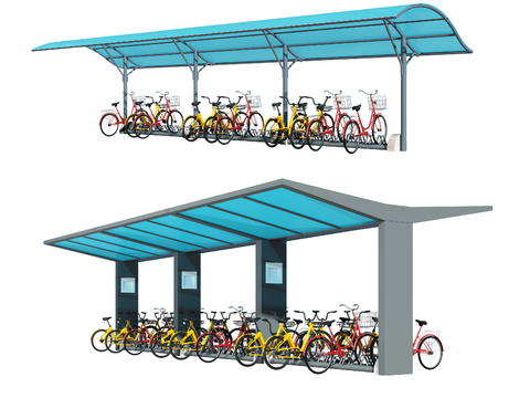 Modern Bicycle Shed