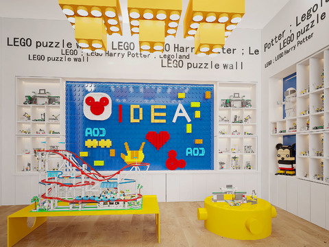 Modern Lego Experience Store