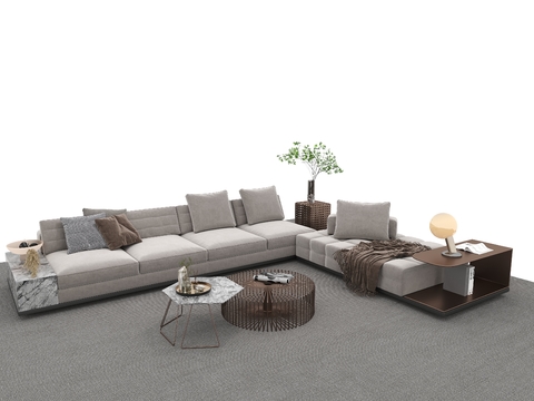 Modern corner sofa set free