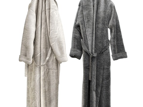 Modern Fabric Bathrobe