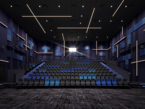 Cinema screening hall