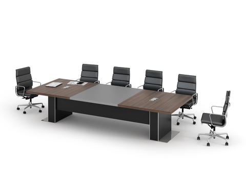 Modern Conference Table and Chair