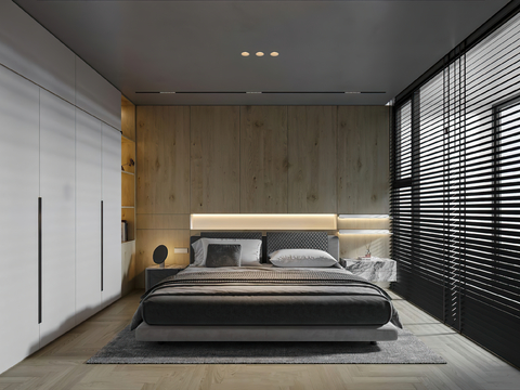 Premium Grey Bedroom Free