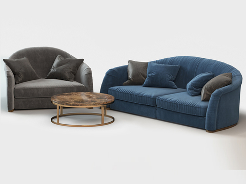 Nordic minimalist creative sofa combination free