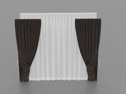 Modern minimalist fabric blackout curtains free