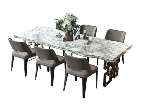 Pertica modern bar dining table and chair