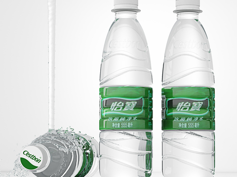 Modern mineral water drinks