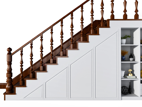 Jane European Stair Bookcase