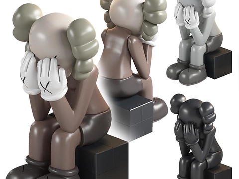 modern kaws Art Toy doll