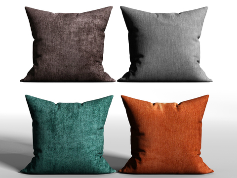 Modern fabric pillow free