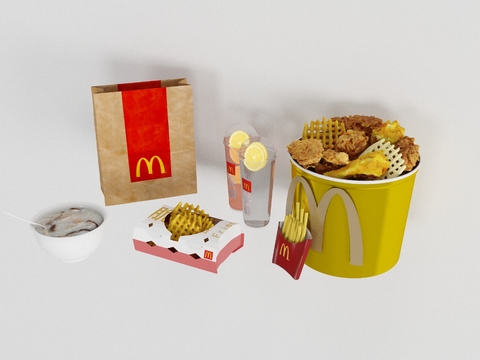 Modern McDonald's Food Free