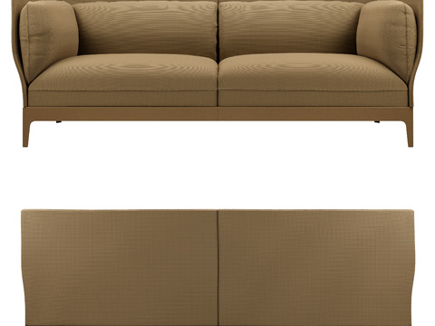 Poltrona Frau double sofa