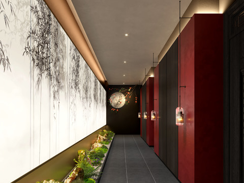 Clubhouse Corridor Averway